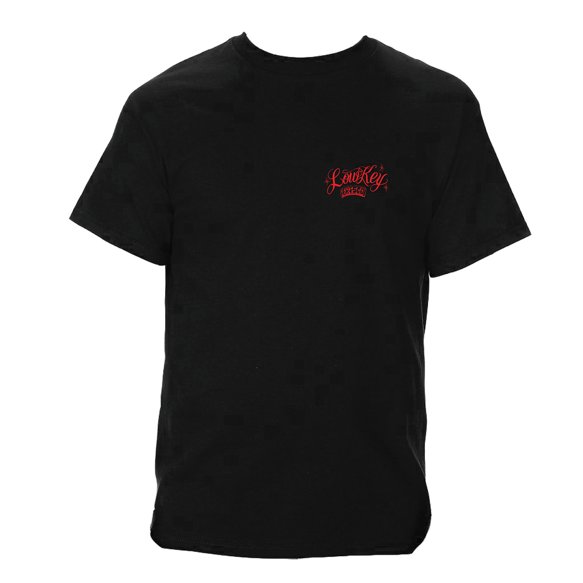 George Crampton x Low Key - Black T-shirt – Low Key Skate Shop