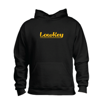 Low Key Yellow Icon - Black Hoody